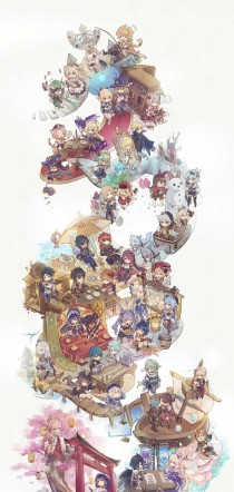 揭秘原神（卧龙四星buff+原石大法，让你的融卢战队无敌于世界！）